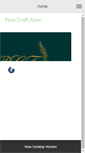 Mobile Screenshot of pinecroftfarm.com